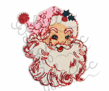 Load image into Gallery viewer, Purple Acid Wash Holiday Sparkles Sequin Patch Sweater