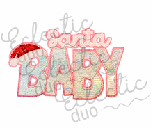 Load image into Gallery viewer, Purple Acid Wash Holiday Sparkles Sequin Patch Sweater