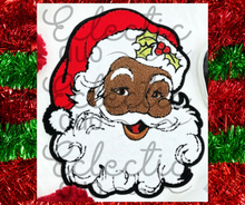 Load image into Gallery viewer, Purple Acid Wash Holiday Sparkles Sequin Patch Sweater