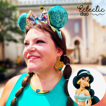 Load image into Gallery viewer, Desert Jewel Princess Necklace and Earring Set