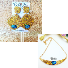 Load image into Gallery viewer, Desert Jewel Princess Necklace and Earring Set