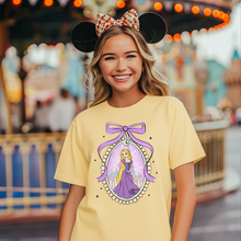 Load image into Gallery viewer, ADULT Princess Coquette Bow Tee