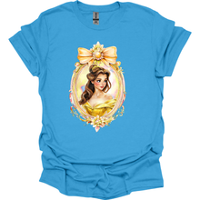 Load image into Gallery viewer, ADULT Princess Watercolor Portrait Tee