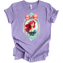 Load image into Gallery viewer, ADULT Princess Watercolor Portrait Tee