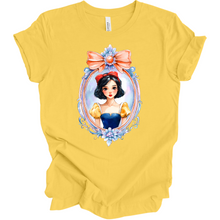Load image into Gallery viewer, ADULT Princess Watercolor Portrait Tee