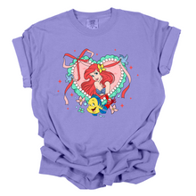 Load image into Gallery viewer, ADULT Princess Heart Coquette Tee