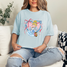 Load image into Gallery viewer, ADULT Princess Heart Coquette Tee