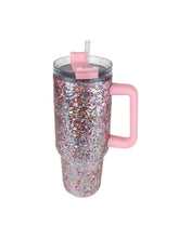 Load image into Gallery viewer, Confetti Glitter Stainless Steel Tumbler- 40 oz