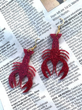 Load image into Gallery viewer, Mud Bugs Crawfish Earrings