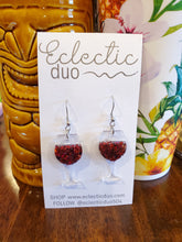 Load image into Gallery viewer, Summer Cocktails Dangle Earrings
