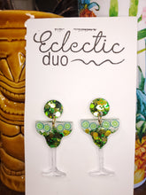 Load image into Gallery viewer, Summer Cocktails Dangle Earrings

