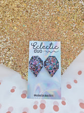 Load image into Gallery viewer, Sparkle Glitter Gem Oversized Studs
