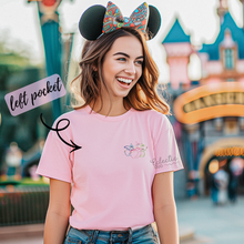 Load image into Gallery viewer, Sleeping Beauty Princess Collage Tee
