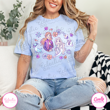 Load image into Gallery viewer, Watercolor Princess Tees
