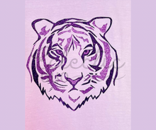 Load image into Gallery viewer, Tiger 2-Tone Purple Tee
