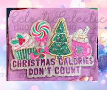 Load image into Gallery viewer, Purple Acid Wash Holiday Sparkles Sequin Patch Sweater
