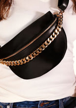 Load image into Gallery viewer, Luxury Queen Satin Bum Bag w/Chain Detail
