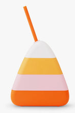 Load image into Gallery viewer, Candy Corn Shaped Halloween Drink Sipper Festive Holiday Drinkware Cup
