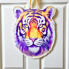 Load image into Gallery viewer, Bold Tiger Face Door hanger
