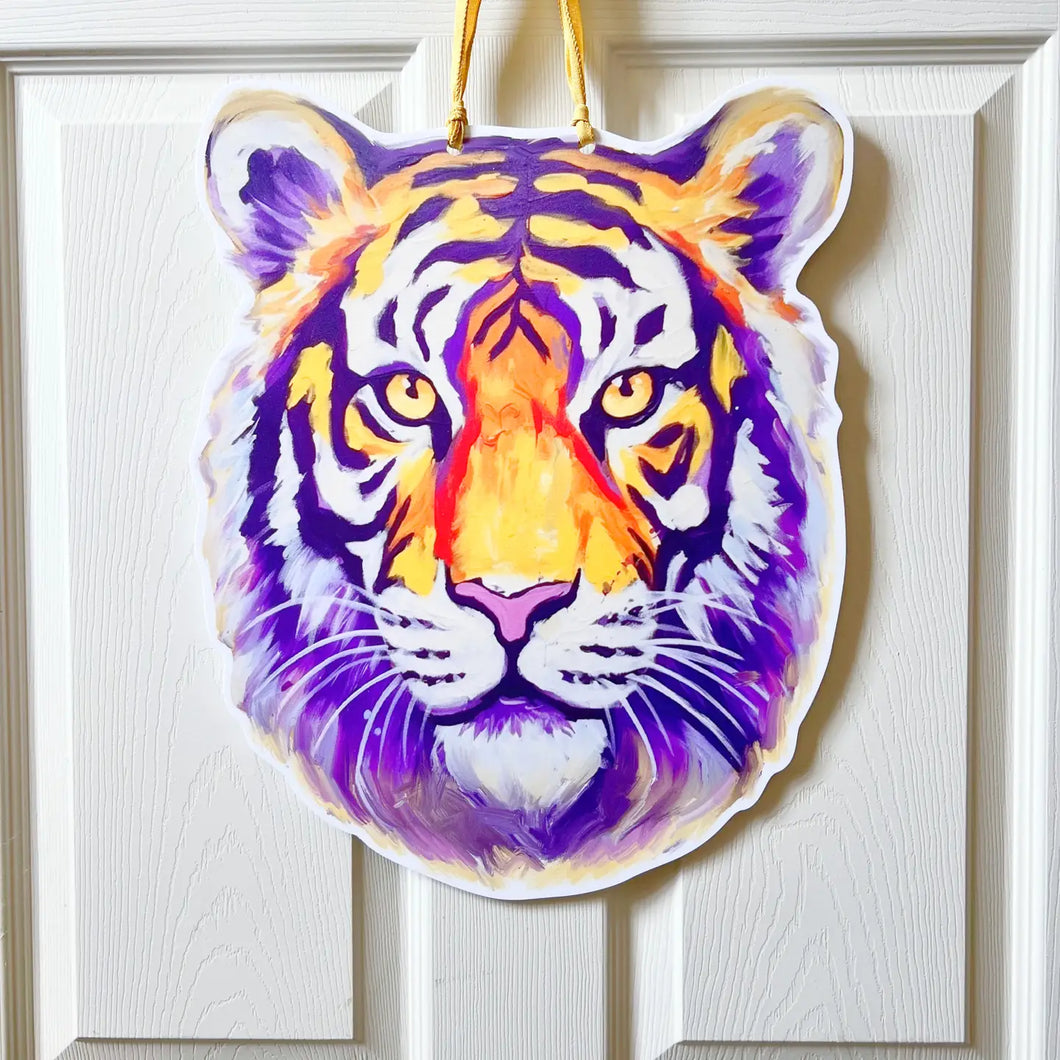 Bold Tiger Face Door hanger