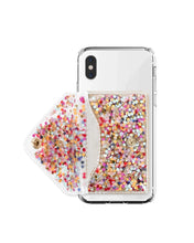 Load image into Gallery viewer, Glitter Confetti Phone Wallet
