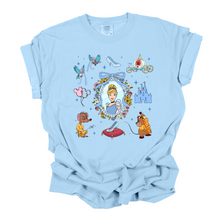 Load image into Gallery viewer, ADULT Princess Icons Tee
