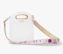 Load image into Gallery viewer, Confetti Sequin Sparkle Metallic Removable Purse Strap for Clear Bags
