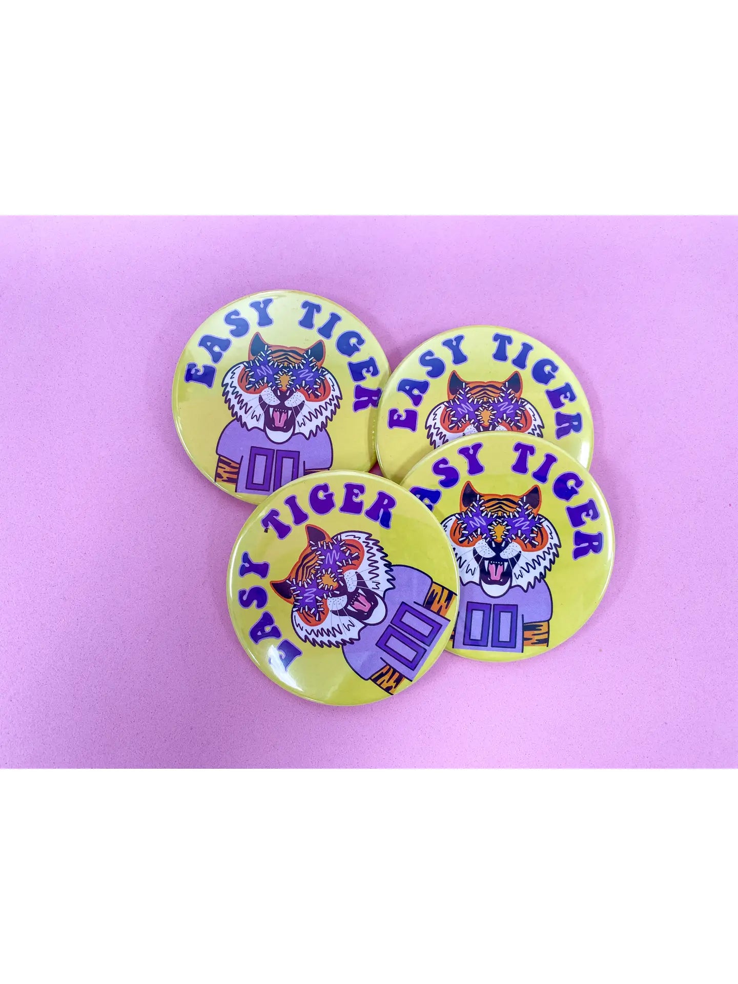 Easy Tiger Gameday Buttons – Eclectic Duo