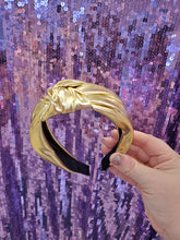 Load image into Gallery viewer, Metallic Knot Headband
