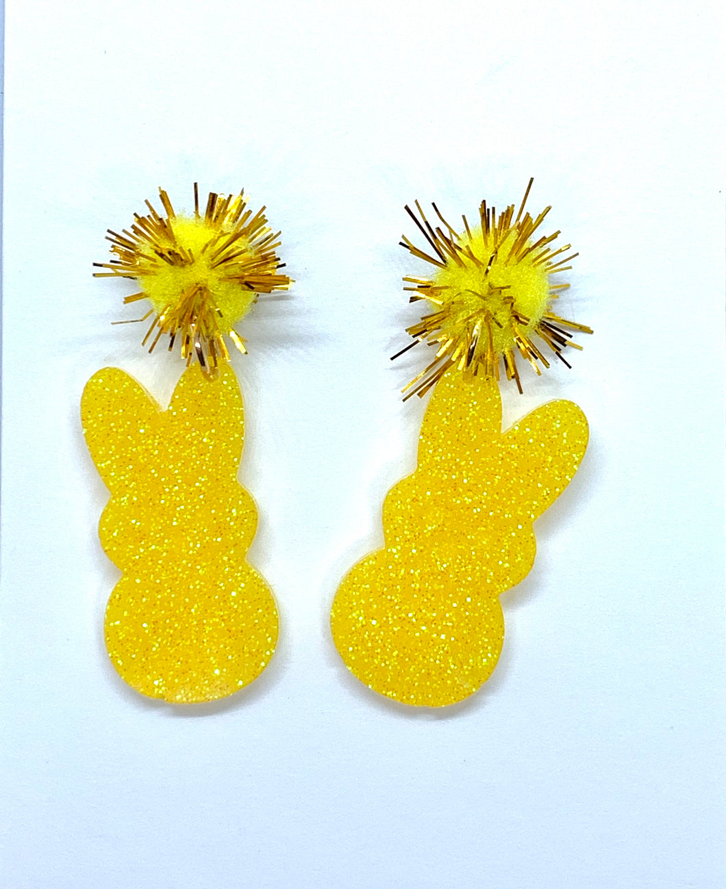 Peep Me Out Bunny Earrings- Medium size