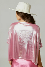 Load image into Gallery viewer, Sequin Iridescent Cotton Candy Party Top
